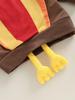 Autumn Baby Thanksgiving Sweatshirt - Cute Turkey Embroidered Top for Boys & Girls