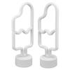 LED Neon Lamp Cute Ice Cream Neon Sign Light with Base Baby s Room Bar Party Decoration Warm LightPink Light