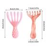 18 Beads Handheld Gua Sha Massage Roller Natural Resin Waist Neck Back Leg Body Meridian Scraping SPA Anti Cellulite Relaxation