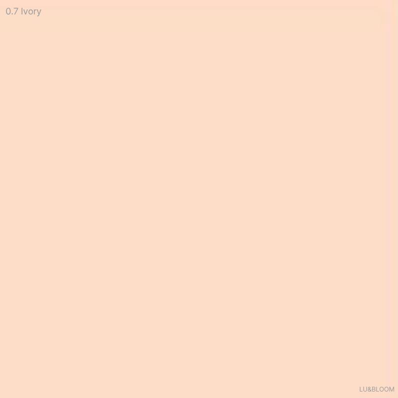LUNA Blur Cover Cushion Main 12g + Refill 12g SPF40 PA++ (+Free gift) 0.7 Ivory