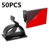 Xiaomi 50/10PCS Adjustable USB Cable Organizer Manager Cable Winder Management Protector Desktop Clip Car Wire Holder Mouse Keyboard