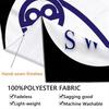 Custom Name Sheffield Pattern Wall Tapestry Aesthetic Wall Hanging Printed Fabric Blanket Decorative Tapestries for Bedroom Living Room Home Decor