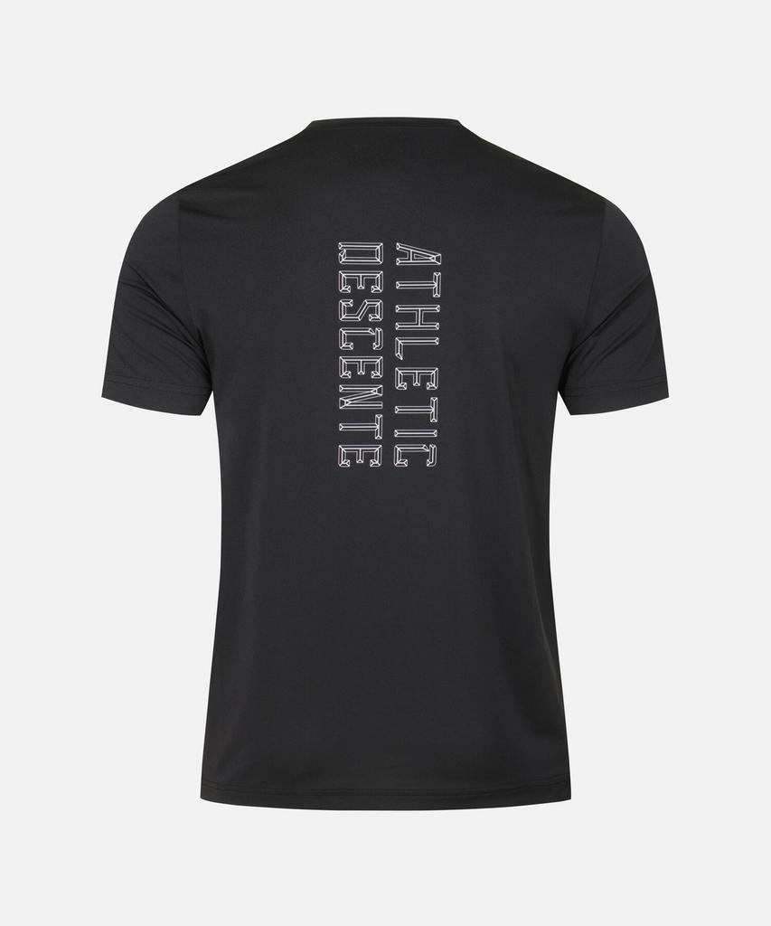 DESCENTE Training Back Graphic Short Sleeve T-Shirt Black Sr121Tts12