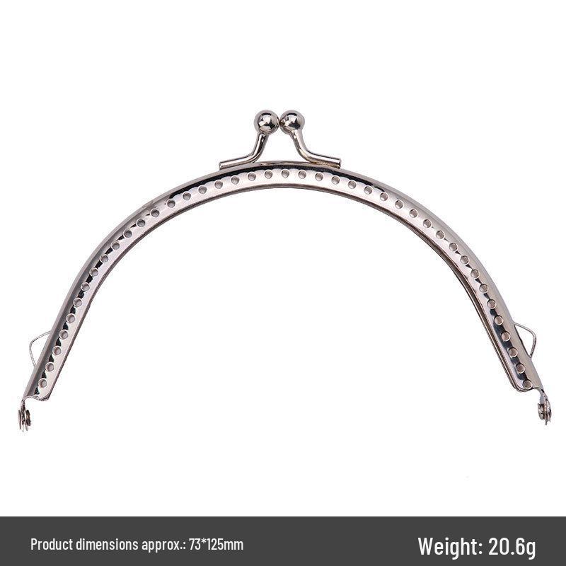 Retro Handmade Coin Purse Clasp Clips - DIY Material Kit for Crafting Bags