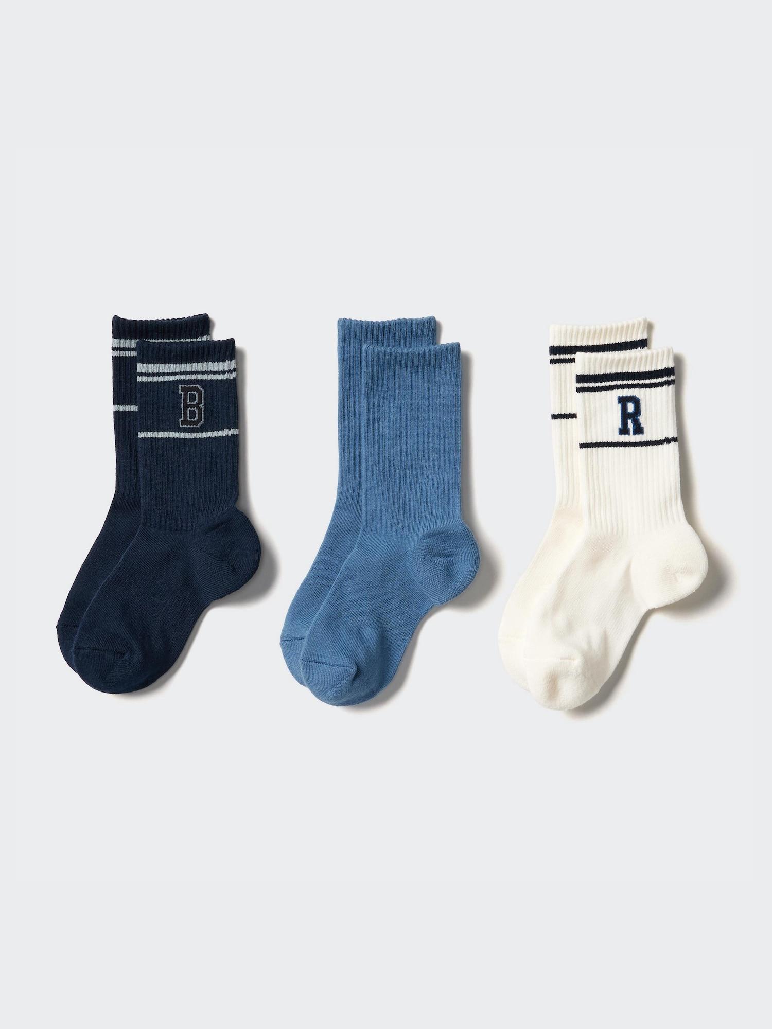 

Детские носки Uniqlo 3p Line B 68 BLUE/KIDS 22cm