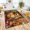 Russian animation Masha and the Bear Fairy Tale Cartoon Carpet Soft Home Living Room Bedroom Door Mat Outdoor Picnic Ground Mat rug T6
