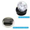 Uxcell 7.5cm Waterproof Mini Shower Clock Small Table Kitchen Living Bathroom Room Wall Clock Toilet Round Sucker Decor Art