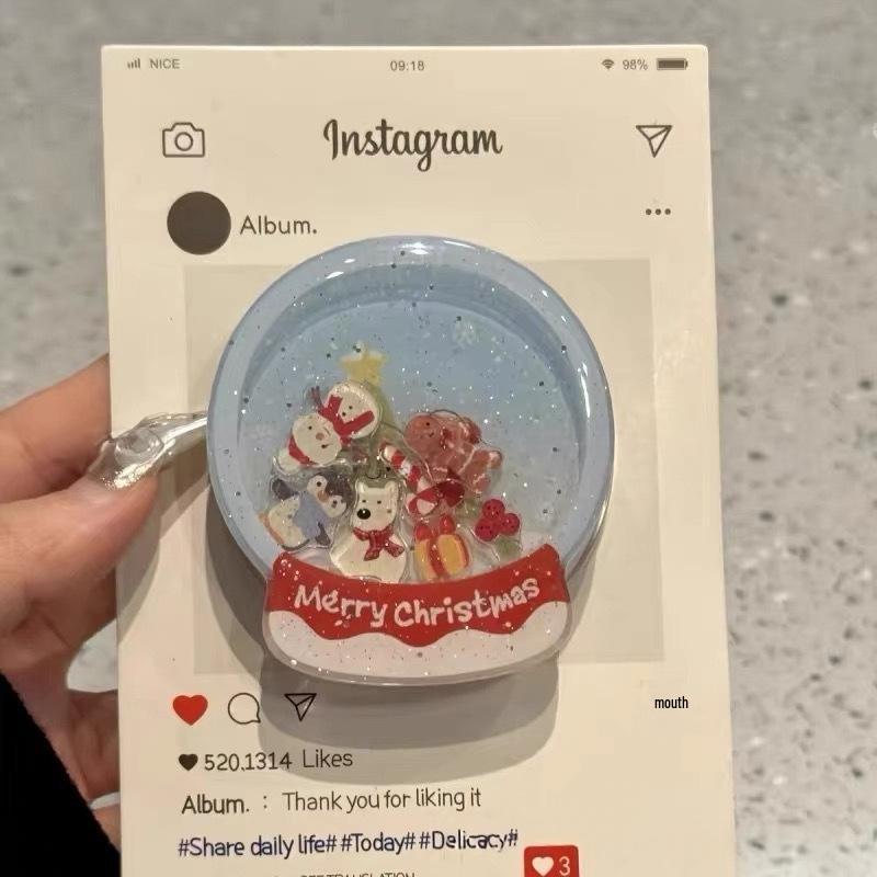 Christmas Cartoon MagSafe Magnetic Stand with Strong Adsorption