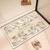 Diatom Mud Water Absorbing and Anti Slip Foot Mat American Style Bathroom Door Anti Fall Quick Drying
