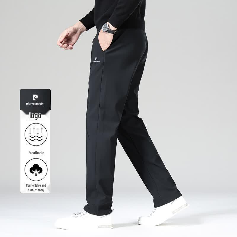 Pierre Cardin Men's Straight-Leg Casual Sport Pants