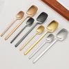 4Pcs Stainless Steel Tableware Set with Ergonomic Handle Design Rust Corrosion Resistant Cutlery Set Mirror Polished Flatware Set