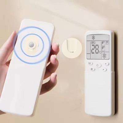 5 Set Plastic Remote Control Magnetic Sticker Punch Free Anti-Lost Socket Fixer Plug Hook Space Saving Wall-Mounted