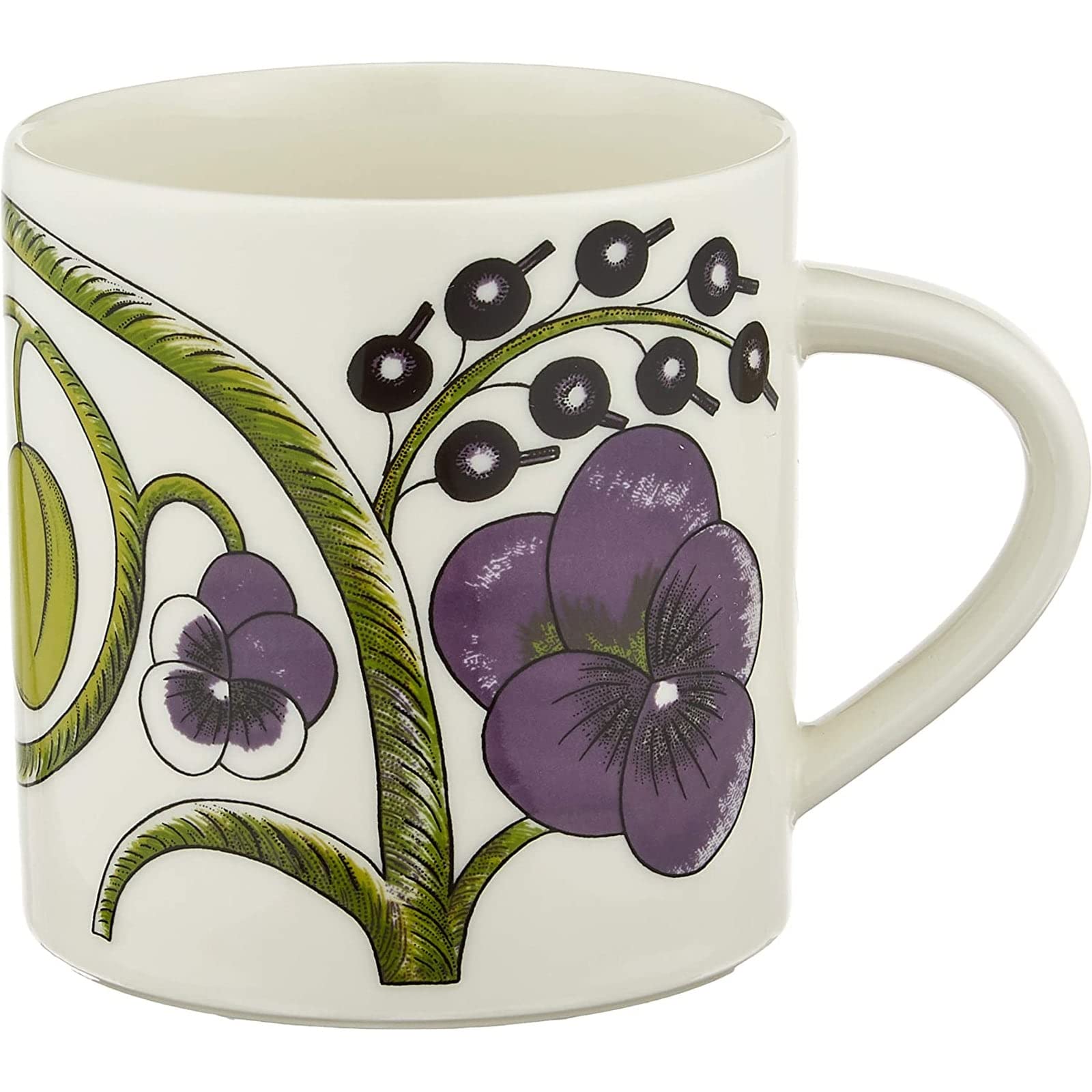 

ARABIA [Officially Imported] Arabia Paratiisi Mug, 0.35L, Purple, 1005613