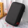 Portable Mini 3C Hard Shell Digital Gadgets Storage Bag Artificial Leather Earphone Charger Case Data Cable U Disk Organizer