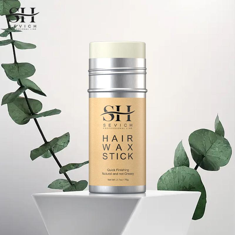 Bâton de cire pour perruques Anti-frisottis Contrôle des mèches rebelles Cire coiffante Longue durée Lisse Cheveux cassés Pommade Crème