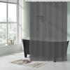 PEVA Shower Curtain Waterproof Plastic Clear Bath Curtains Transparent/Colorful Bathroom Curtains Mildew Home Luxury with Hooks