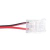 10pcs 8mm/10mm LED Strip Connector Double Headed Extension Connector  For Party