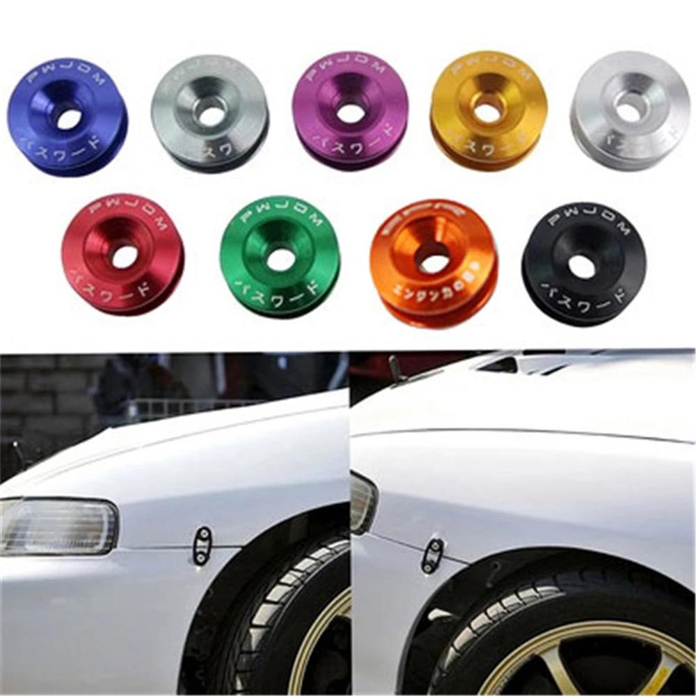 Cover Front Bumper Car Bumper Fasteners Surrounding Screw Quick Release Fasteners JDM Fasteners Kit