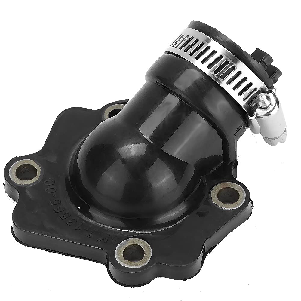 Carburetor Intake Manifold 3KJ-13555-00 for Jog50, Rubber Intake Manifold Replacement for 2-Stroke Scooters