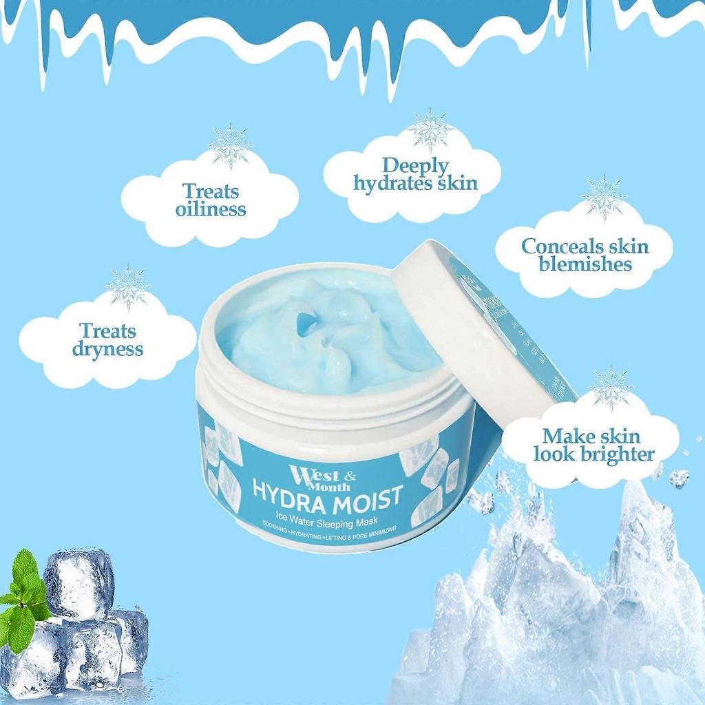 Limited time!!West&Month Revitalizing Sleep Mask Deep Cleansing, Pore-Hydrating, Moisturizing Cream Mask