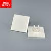 10pcs/lot MOC Bricks Road Sign Clip-on 2 x 2 Square Fit With 30258 15210 Building Blocks Parts Educational Dolls Children's Toys