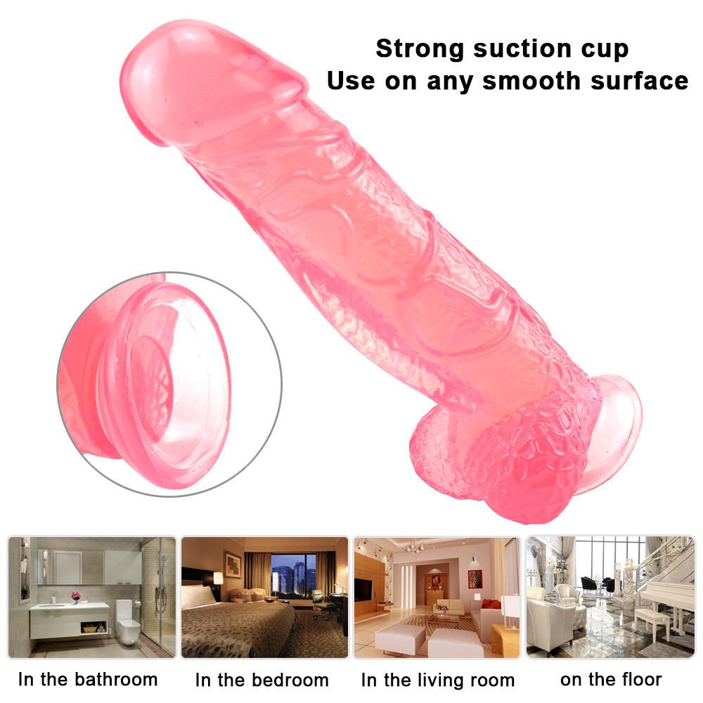 New Realistic Dildo with Suction Cup Huge Dildos Sex Toys for Woman Men Fake Dick Big Penis Anal Butt Plug Erotic Sex Shop