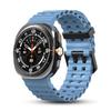 Original Strap for Samsung Galaxy Watch Ultra 47mm Accessories Marine Silicone Sport Bracelet Correa Galaxy Watch 7 Ultra Band