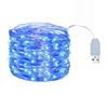 Usb Led String Lights Copper Silver Wire Garland Light Waterproof Led Fairy Lights For Christmas Wedding Outdoor Decoration