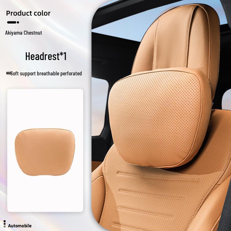 Luxurious Breathable Neck and Lumbar Seat Cushion Set for Maybach