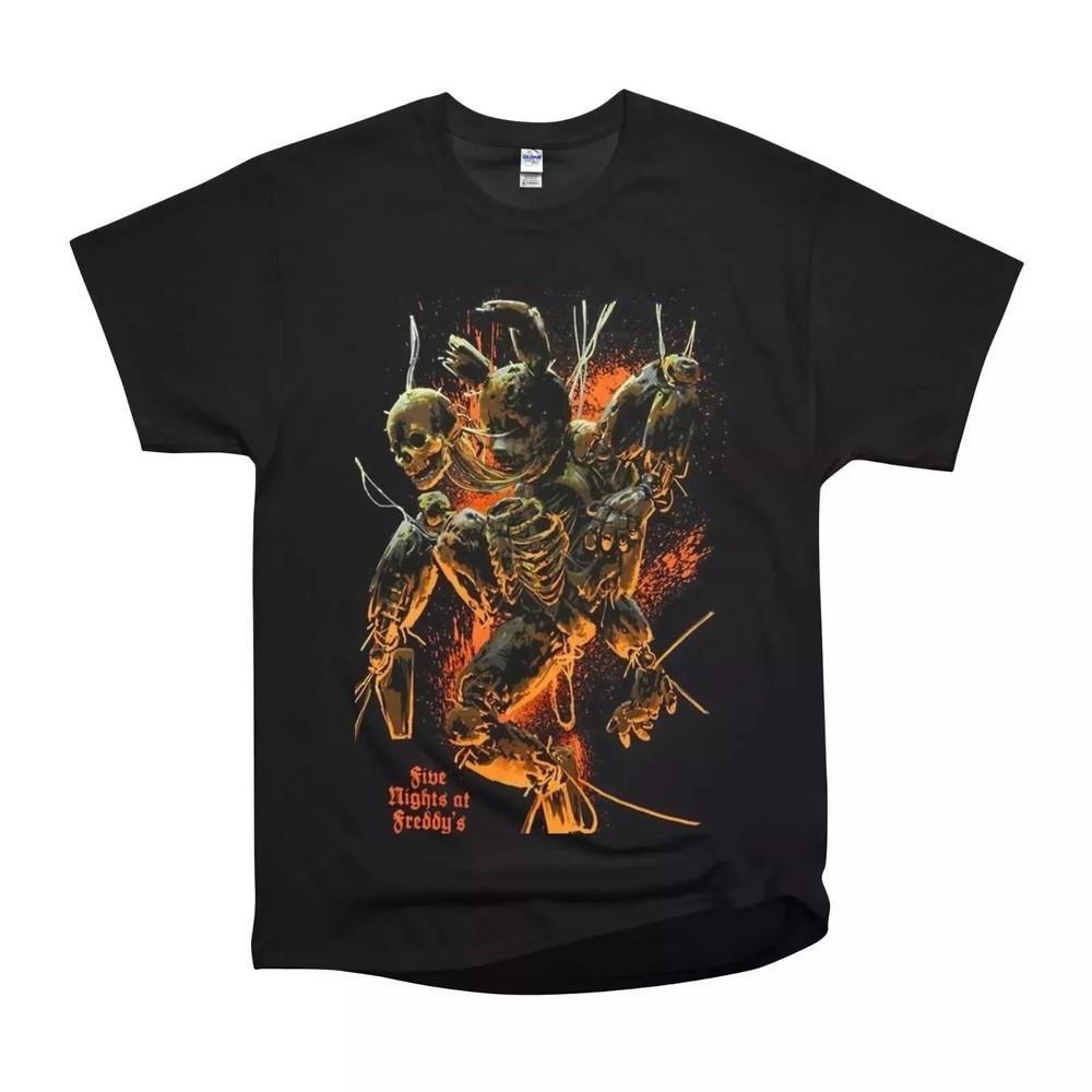 Five Nights At Freddy s Спрингтрап Хлопок Все Размеры S-4XL Унисекс Футболка S