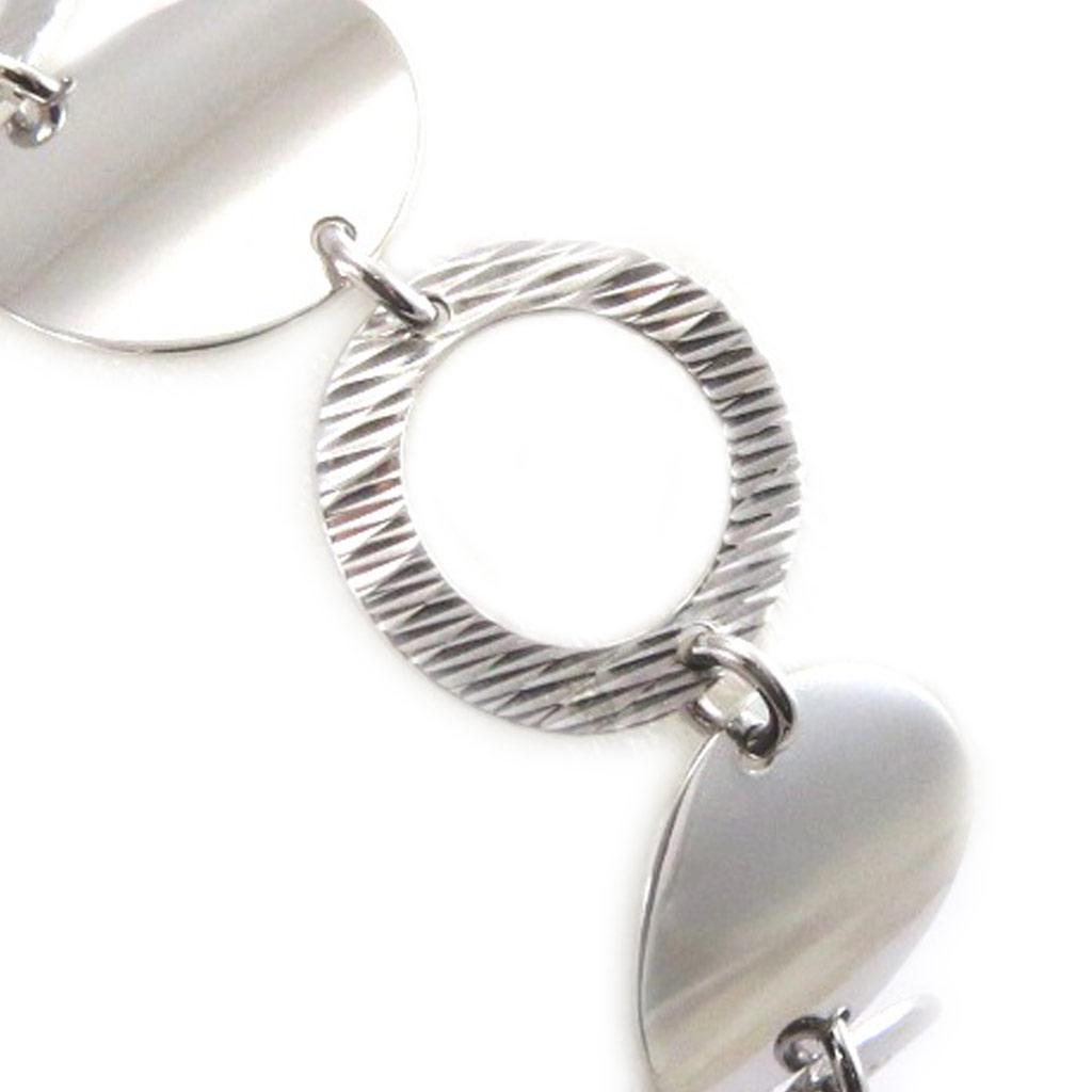 Altesse [L5351] - Bracelet Argent 'Chorégraphie' 20 cm 18 mm