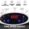 Exercise Fitness Slim Vibration Machine 200KG/441LBS Trainer Plate Platform Body Shaper Remote Control with Resistance 500W