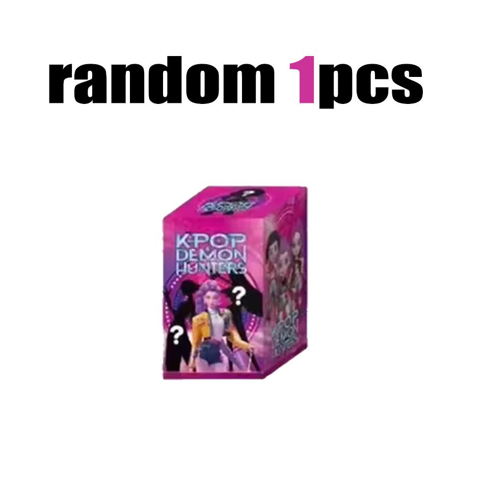 New K-Pop Arrival Trendy Toy Blind Box - Witch Hunter Team 6pcs, Cute Anime Merchandise, PVC Model, Fan Idol Collectible