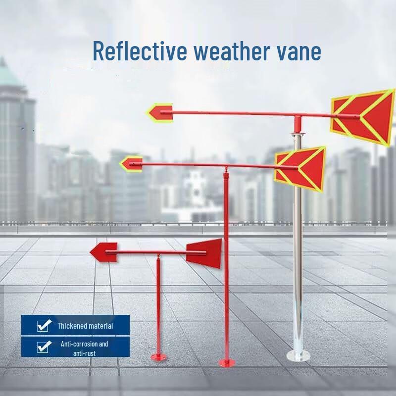 LION Stainless Steel Luminous Reflective Wind Vane