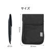 KDSSYFT Passport Neck Security Pouch with Storage for Airline and Unisex Travel Pouch with Adjustable Strap Case, RFID-Proof Pouch, Ultra-Thin,