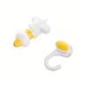 A Set of Hanging Shower Gel And Shampoo Refill Dispensers with Hooks, Designed for Use In Bathrooms. These Clips for Shampoo, Conditioner