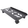 Computer Tower Stand with Wheels Ventilated Steel PC Mobile CPU Stand for Gaming Office Desk