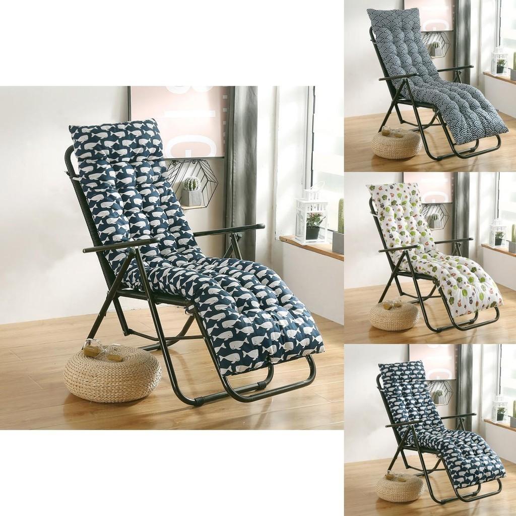 Nordischer Print Hohe Rückenlehne Stuhlkissen für Terrasse und Garten zum Entspannen Dicker und bequemer