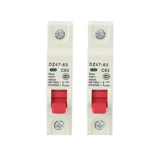 DZ47-63/1P 10/16/20/32/40/63A Mini Circuit Breaker Household Leakage Protector