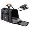 Small Pet Carriers Bag with Ventilated Mesh Window Side Storage Pocket for Commuting and Short Trip Easy to Carry