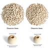 6mm 8mm Handmade Wooden Beaded Unprocessed Natural Wood Beads Bulk Beaded Garland Lace Jewelry Making DIY Farmhouse Decor