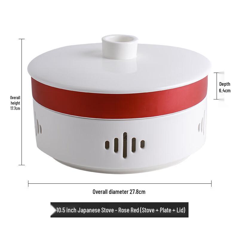 Скандинавская керамическая подогреваемая сервировочная тарелка с подставкой для свечи