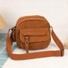 Einfache Vielseitige Cord-Umhängetasche Unisex Modisch Lässig Kleine Quadratische Tasche Personalisierte Pendler-Umhängetasche Geschenke