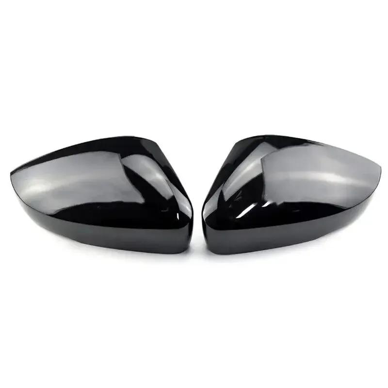 For VW Polo Mk5 6R 6C 2009-2017 ABS Rearview Door Side Mirror Cover Wing Cap Exterior Protector Housing Shell Trim Car Replace