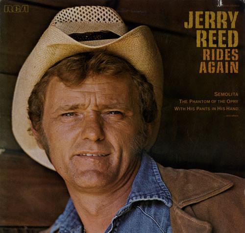 

LP Record JERRY REED - Jerry Reed Rides Again APL12346 RCA Victor 1977 US Folk Used