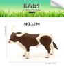 High Quality Action Figure Simulation Animals Model Realistic Design Cattle Cow Bull Home Decor Educational Toys For Xmas Gift