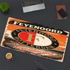 Feyenoord Print Mouse Pad, for Keyboard Pad Laptop PC Mat for Office Home Use, Desk Decor, Perfect Birthday Gift for Gamers