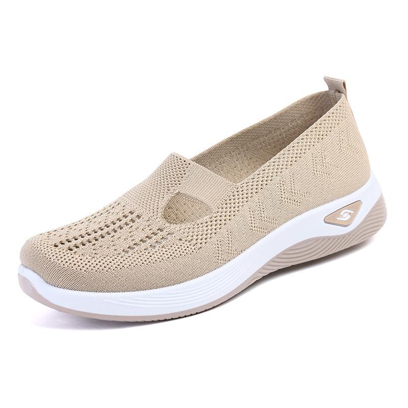 Summer Cloth Shoes, Mesh Breathable Soft Soled Shoes, Casual Sports Shoes
