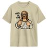 Easter Yolo Jk Brb Jesus Tshirt Summer Leisure T Shirts Unisex 100 Cotton Oneck Oversize Tees Short Sleeves Y2k Basic Tops