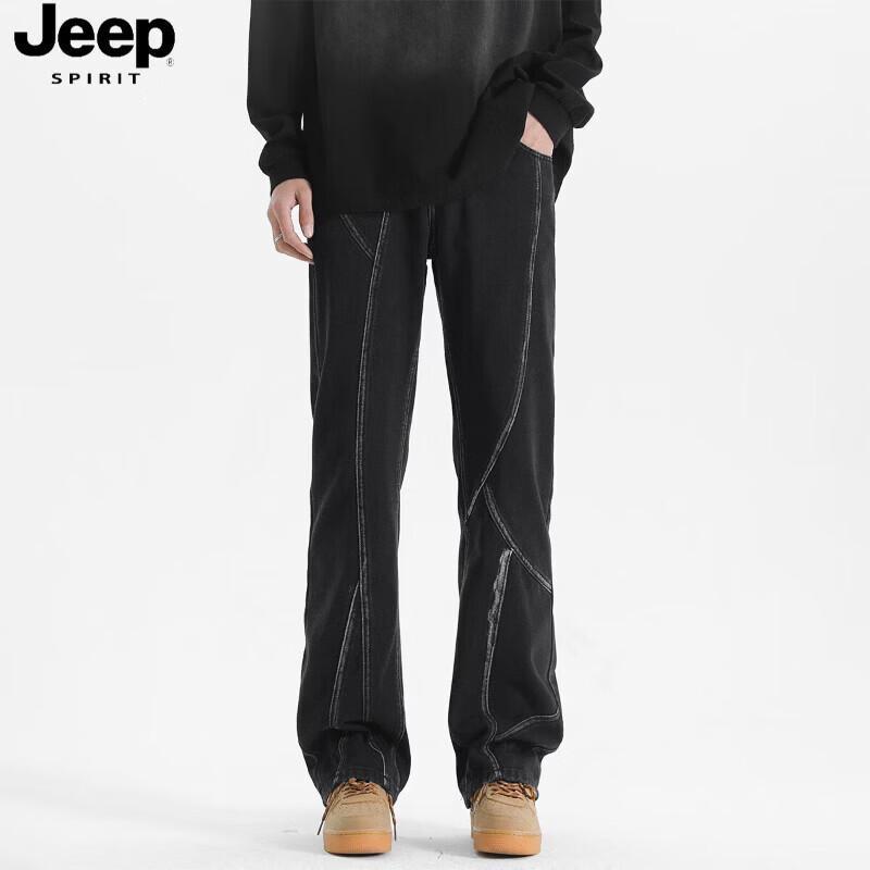 

JEEP SPIRIT Men s Loose Straight Fit Jeans S